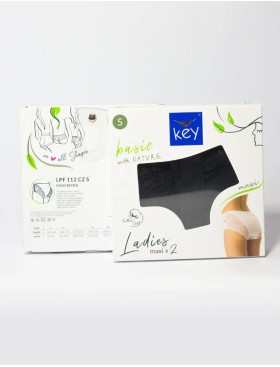 Набор высоких слипов 2 шт. Key LPF 112 чёрный, Цвет: чёрный, Размеры: 3XL, изображение 3
