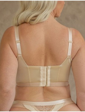 Формованный бюстгальтер бюстье Kris Line FIORE smoothbra телесный, Цвет: телесный, Размеры: 65G, изображение 4