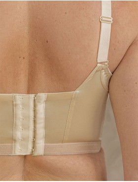 Формованный бюстгальтер бюстье Kris Line FIORE smoothbra телесный, Цвет: телесный, Размеры: 65G, изображение 6