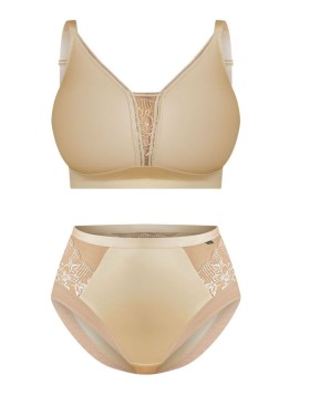 Бюстгальтер без косточек Kris Line FIORE soft pro comfort no wire, Цвет: телесный, Размеры: 70I, изображение 4
