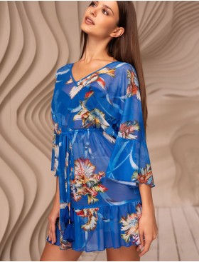Короткая туника Mia-Amore ANTIGUA 2173, Цвет: синий, Размеры: 2XL/3XL, изображение 3