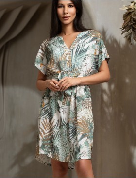 Короткая туника с поясом Mia-Amore LIANORA 5853, Цвет: мультицвет, Размеры: 2XL/3XL, изображение 3