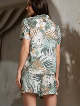 Пижама с шортами Mia-Amore LIANORA 5855, Цвет: мультицвет, Размеры: 2XL, изображение 2