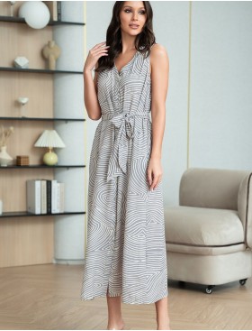 Удлиненное платье-рубашка Mia-Amore ALMA 5874, Цвет: серый, Размеры: 2XL