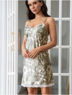 Шелковая сорочка Mia-Amore ANTONIA 4970, Цвет: мультицвет, Размеры: 2XL, изображение 3
