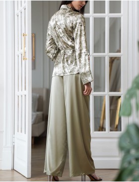 Шелковая пижама Mia-Amore ANTONIA 4975, Цвет: мультицвет, Размеры: 2XL, изображение 2