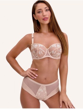 Бюстгальтер с мягкой чашкой Bella Misteria BEIGE TOPAZ soft, Цвет: бежевый, Размеры: 65D, изображение 5