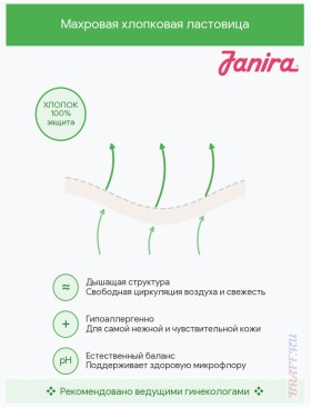 Трусы слипы комфорт Janira BLOOM Slip 1031820 ivory, Цвет: ivory (крем), Размеры: M, изображение 3