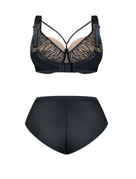 Бюстгальтер с мягкой чашкой Kris Line QUEEN soft lace, Цвет: черный, Размеры: 65F, изображение 8