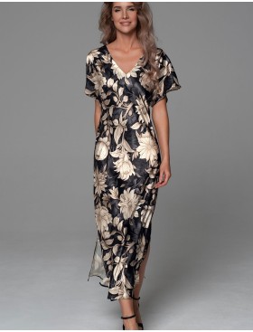 Длинная сорочка Mia-Amore DENISA 4222, Цвет: мультицвет, Размеры: 2XL, изображение 3