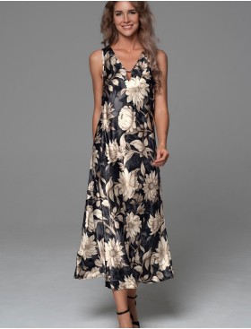 Длинная ночная сорочка Mia-Amore DENISA 4223, Цвет: мультицвет, Размеры: 2XL, изображение 3