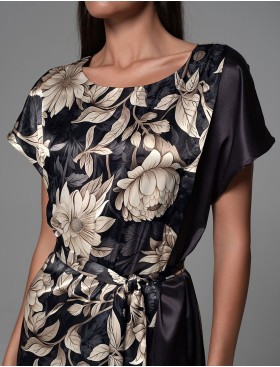 Короткая запашная туника Mia-Amore DENISA 4868, Цвет: мультицвет, Размеры: 2XL/3XL, изображение 4