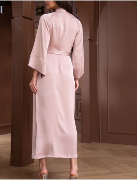 Длинный халат-кимоно Mia-Amore SMOKY ROSE 9019, Цвет: розовый, Размеры: L/XL, изображение 2