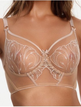 Бюстгальтер бюстье Bella Misteria CARAMEL MIRROR soft bralette, Цвет: телесный, Размеры: 65B