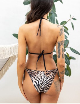 Пляжный бюст шторка Kris Line MAUI brabikini, Цвет: леопард, Размеры: M, изображение 4