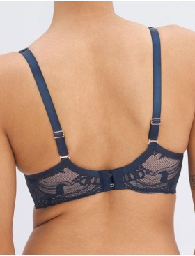Бюстгальтер на большую грудь Alles INDIGO AFFAIR M Plus bralette темно-синий, Цвет: темно-синий, Размеры: 65I, изображение 2