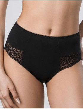 Трусы слипы-миди Honey H34-17-K чёрный, Цвет: чёрный, Размеры: L