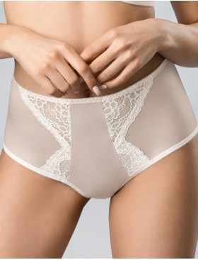Трусы слипы-макси Honey H35-17-AK / H36-17-AK  крем-брюле/молочный, Цвет: крем-брюле, Размеры: 9XL