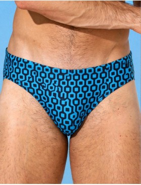 Мужские пляжные плавки Jolidon B4I / BL4I принт, Цвет: NI6_принт, Размеры: 4XL