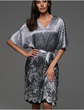 Туника из натурального шелка Mia-Amore KARMELITA 4717, Цвет: мультицвет, Размеры: 4XL/5XL
