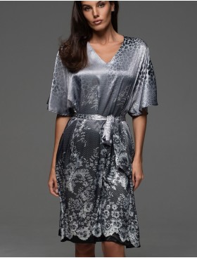 Туника из натурального шелка Mia-Amore KARMELITA 4717, Цвет: мультицвет, Размеры: 4XL/5XL, изображение 3