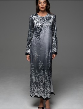 Длинное домашнее платье Mia-Amore KARMELITA 4727, Цвет: мультицвет, Размеры: 2XL