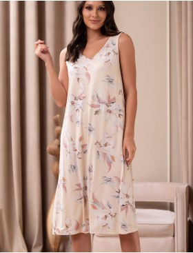 Сорочка на широких бретелях Mia-Amore NYMPHEA 5841, Цвет: пастельный, Размеры: M