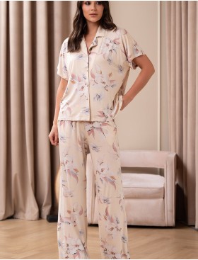 Пижама рубашка с брюками Mia-Amore NYMPHEA 5846, Цвет: пастельный, Размеры: 2XL, изображение 3