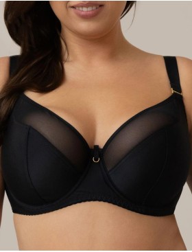 Бюстгальтер мягкий Akcent A-41 M, Цвет: черный, Размеры: 80G