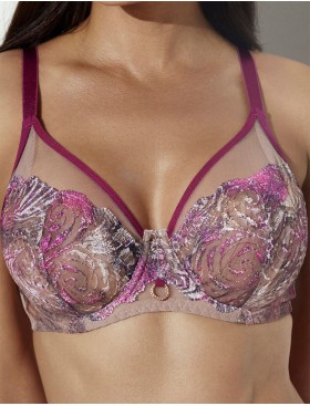 Бюстгальтер с мягкой чашкой Ava DIVINE 2271 M nude wine, Цвет: какао, Размеры: 100B