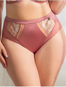 Высокие трусы Kris Line LIZA high waist пудра, Цвет: пудра, Размеры: M