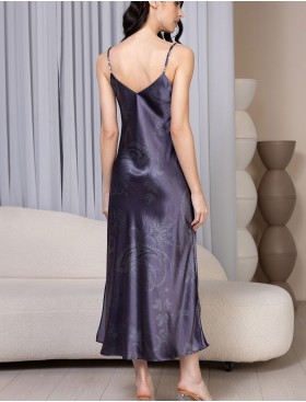 Длинная сорочка Mia-Amore JULIET 4901 черника, Цвет: черника, Размеры: L, изображение 2