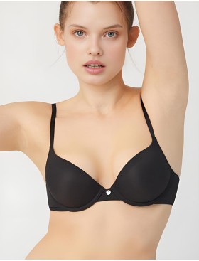 Бюстгальтер пуш-ап Ysabel Mora 10013 ESSENTIALS черный, Цвет: черный, Размеры: 85B, изображение 5
