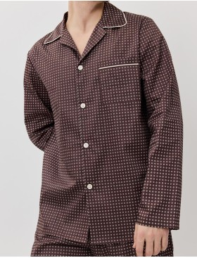 Пижама мужская Aruelle ALAN, Цвет: коричневый, Размеры: L, изображение 4