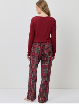Домашний комплект Aruelle CHRISSY, Цвет: красный, Размеры: XS, изображение 3
