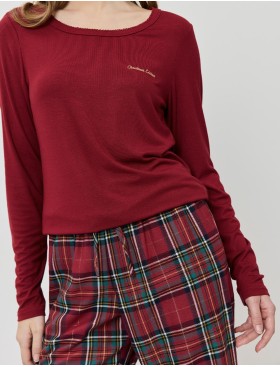 Домашний комплект Aruelle CHRISSY, Цвет: красный, Размеры: XS, изображение 4