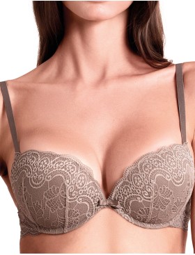 Бюстгальтер двойной пуш-ап Lormar DOUBLE PIZZO corteccia, Цвет: corteccia (кофе), Размеры: 65B