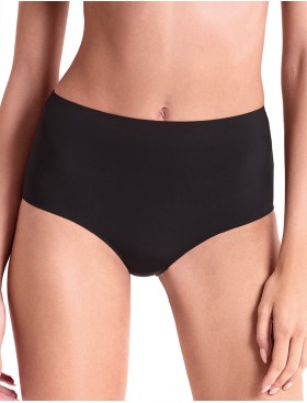 Бесшовные трусы с высокой талией Lormar FREE slip nero, Цвет: nero (черный), Размеры: M, изображение 4