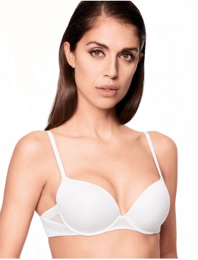 Сверхлегкий бюстгальтер пуш-ап Lormar Soft up EXTRA bianco, Цвет: bianco (белый), Размеры: 75B, изображение 2