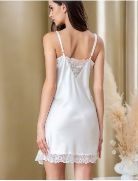 Сорочка шелковая Mia-Amore AMANDA 3630 белый, Цвет: белый, Размеры: 2XL, изображение 3