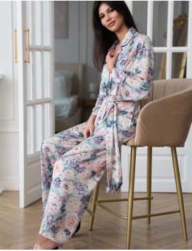 Пижама рубашка с брюками Mia-Amore MARIEL 4966, Цвет: мультицвет, Размеры: 3XL, изображение 4
