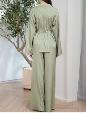 Пижама-двойка с брюками Mia-Amore TOSCANA 9077, Цвет: оливковый, Размеры: 3XL, изображение 2