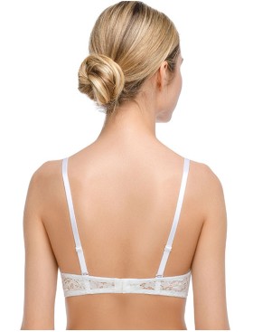 Поролоновый бюстгальтер без косточек Mioocchi MADLEN 7732 bianco, Цвет: bianco (белый), Размеры: 70D, изображение 4