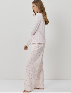 Пижама женская Aruelle PERNILLE, Цвет: светло-розовый, Размеры: XS, изображение 3