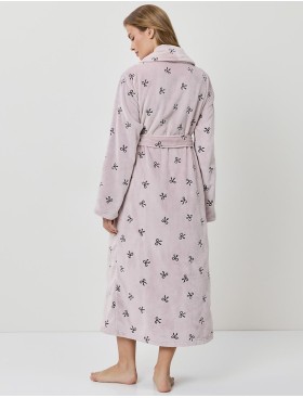 Халат длинный Aruelle ROSA, Цвет: светло-розовый, Размеры: M, изображение 3