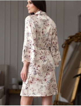 Короткий халат-кимоно Mia-Amore LORALINE 4983, Цвет: мультицвет, Размеры: S/M, изображение 3