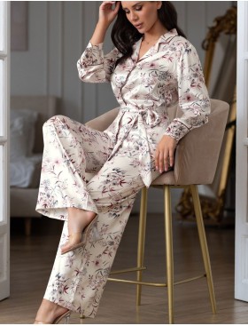 Пижама с широкими брюками Mia-Amore LORALINE 4985, Цвет: мультицвет, Размеры: L