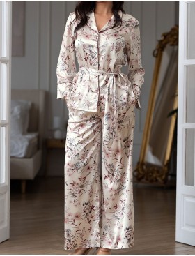 Пижама с широкими брюками Mia-Amore LORALINE 4985, Цвет: мультицвет, Размеры: L, изображение 3
