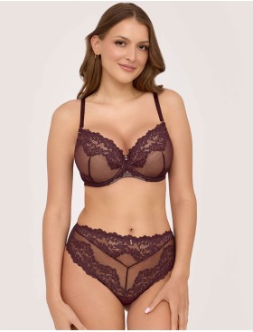 Трусы бразилиана Ava SOLENE 2233 brazilian chocolate brown, Цвет: шоколад, Размеры: 2XL, изображение 3