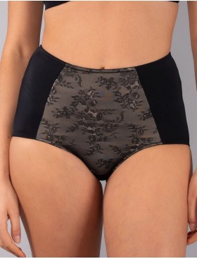Трусы слипы высокие Verde Veronica DR39 nero, Цвет: nero (черный), Размеры: XL